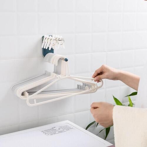 Bathroom shelf hanging organizer storage organizador para colgar Housekeeper on wall estanterias almacenaje
