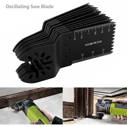10-50Pcs Multi-Function Bi-metal Precision Saw Blade Oscillating Multitool For Renovator Power Cutting Tools With Export Quality
