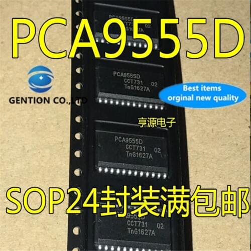 10Pcs PCA9555 PCA9555D PCA9555DBR SOP24 Expanding IC in stock 100% new and original