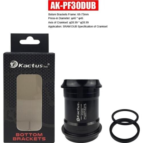 68-73mm, 46mm*28.99mm PF30-DUB Bottom Bracket Ceramic for SRAM DUB Crankset