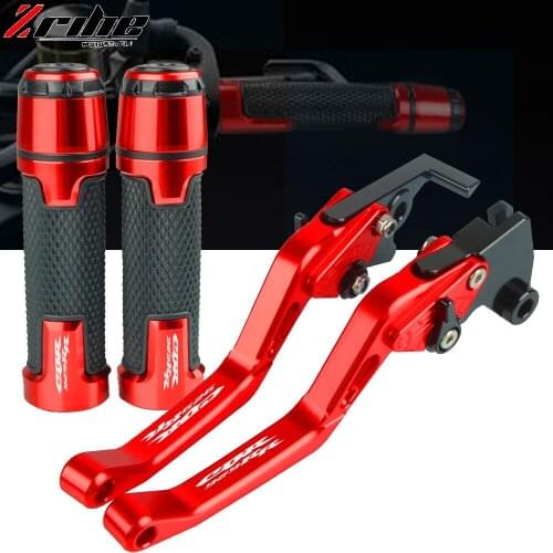 For Honda CBR929RR CBR 929 RR 2000 2001 Motorcycle CNC Aluminum Accessories Extendable Brake Clutch Levers Handlebar Hand Grips