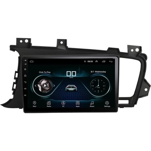 Car Stereo Radio Android 10.1 GPS WIFI BT Mirror Link 9 '' Quad- Core RAM 2GB ROM 32GB for Kia Optima K5 2011 2015