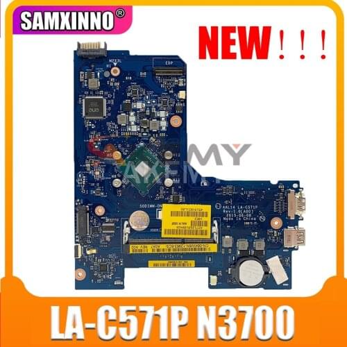 FOR 15 5000 5552 CN-0F77J1 0F77J1 LA-C571P ALL14 DDR3L SR29E N3700 CPU laptop Motherboard 100% Tested OK