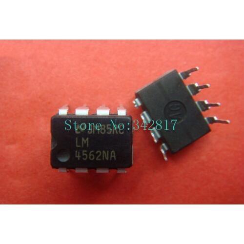 LM4562NA IC OPAMP AUDIO 55MHZ 8DIP 10Pcs