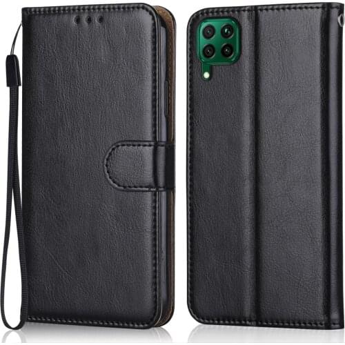 Folio Luxury Leather Case for On On Huawei Nova 7i JNY-L22B, JNY-L21A, JNY-L01A,Wallet Stand Flip Case Phone Bag