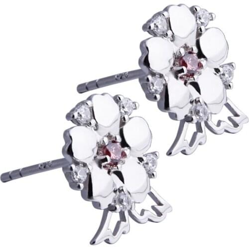 Cartoon Kamisama Love Kamisama Kiss Tomoe Ear stud Earrings 925 Silver New Anime earring Christmas Birthday Gift