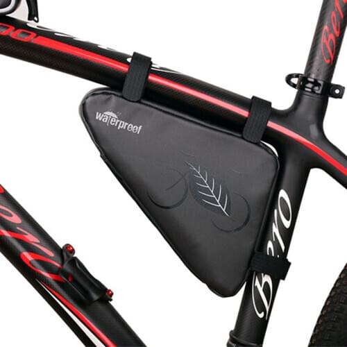Bike Bicycle Bag Rainproof Large Capacity MTB Road Frame Bag Triangle Pouch Waterproof Caulking Bag Pannier Accessories