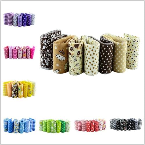 Teramila 5x50cm Handmade Cotton Fabric Flower Printed Sewing Cloth Tissue Telas Patchwork Algodon DIY Craft Quilt For Needlework