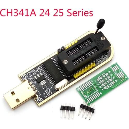 CH341A 24 25 Series EEPROM Flash BIOS USB Programmer with Software & Driver
