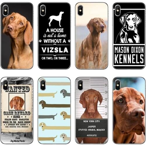 Hungarian Vizsla Dog For iPhone 11 pro XR X XS Max 8 7 6s plus SE 5s 5c iPod Touch 5 6 cover case