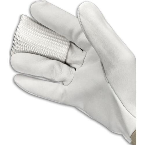 High Temperature Fiber Finger Sleeve Welder Work Cut-Proof heatproof mesh Gloves grilling gloves oven mitts for cooking baking