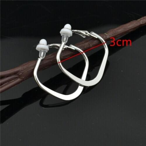 Clipped on ears Earrings for women No need to pierce Gold plating Rings Little cute princess style Fashion Earrings Accessories