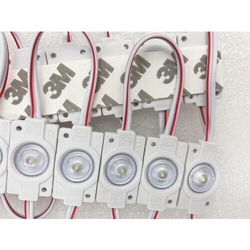 60pcs 160 Deg Back Light 0.72W UL Listed LED Injection PVC ABS Module DC12V White 2835 Waterproof Light for Letter Sign 5630