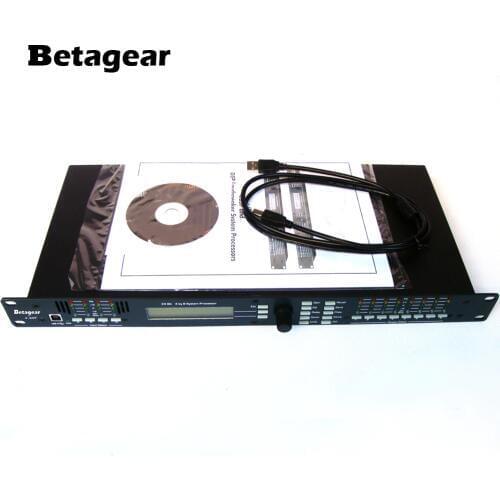 Betagear 4.8SP DSP Loudspeaker System Processor 4-In x 8-Out w/ USB Live Sound Digital Audio Processor effectors dj equipment