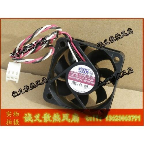 AVC DA05015R12H 5015 50*50*15 mm 50mm 12V case cooling fans 0.20A PWM computer pc cooler
