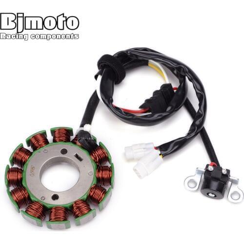 BJMOTO Motorcycle Ignition Stator Coil For Yamaha WR250F WR 250F 5UM-81410-09-00 5UM-81410-31-00 Generator Magneto Stator Coils