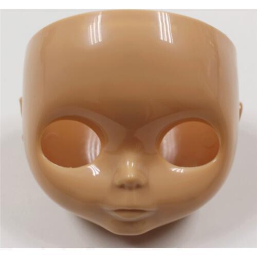 Doll Face with Different Skin Suit for DIY Changed Material and Makeup Face