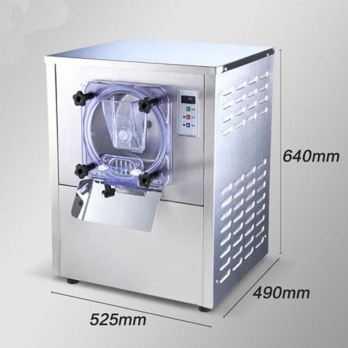 New Commercial Hard fruits ice cream maker Desktop type ice cream machine snowball machines Hard ice cream machine