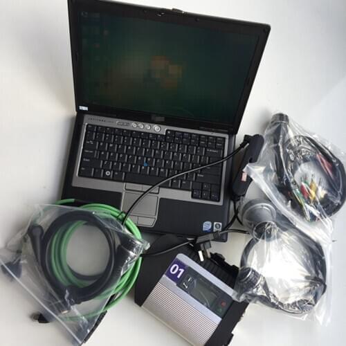 MB Star C4 Scanner C4 & Used laptop Computers D630 4G & harddisk with Special Function for Auto Star repair Diagnosis Tools