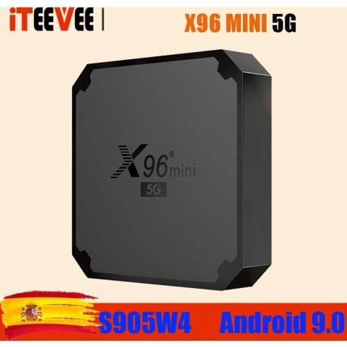 New X96 Mini 5G Iptv Box Android 9.0 Tv Box Amlogic S905W4 1G 8G 2G 16G smart ip tv set top box 5pcs