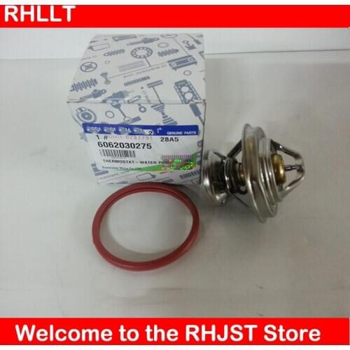 Original genuine thermostat and sealing ring FOR Ssangyong Actyon (Ayyon) Kyron Rexton Rodius (Kyron Rexton Rodius) 2.0T 2.7T OE