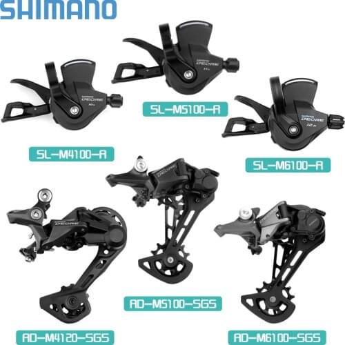 SHIMANO DEORE SL-M4100 M4120 M5100 M5120 M6100 10/11/12 SGS Mountain Bicycle Rear Transmission RD 1x12 Speed MTB Bike Gear Lever