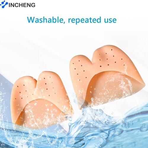 Silicone Forefoot Insert Pads for Women Shoes Bunion Hallux Valgus Toe Separator Corrector Gel Forefoot Cushion Foot Pad