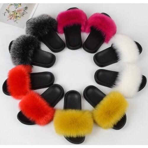 Wool Slippers Fashion Fur Hair Imitation Wool Slippers Women Home Slippers Women Women Shoes Slipper Women Slippers House