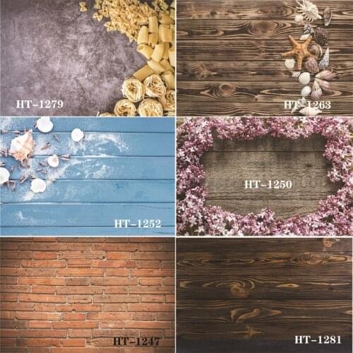 ZHISUXI Vinyl Custom Photography Backdrops Wooden Planks Photography Background #HT200215-07