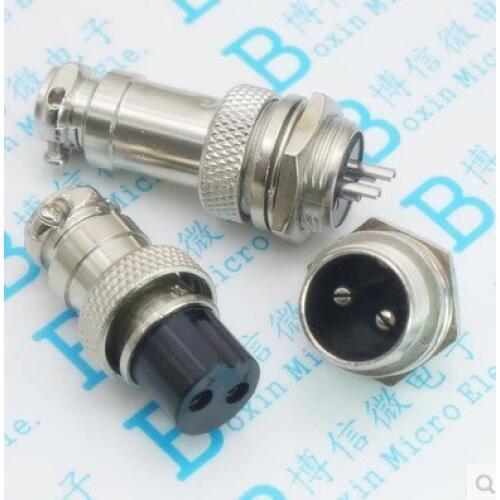 10pcs GX16 2P 3P 4P 5P 6P 7P 8P 9P 10P Male Female Wire Panel Connector plug Circular Aviation Connector Socket Plug