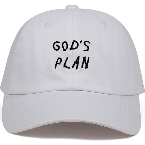 100% Cotton GODS PLAN Dad Hat Aubrey Drake Hit Singles Snapbacks Unisex Baseball Caps Concert Hat Hip Hop Rapper Women Men