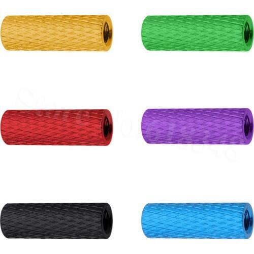 100PCS/Lot M3x15mm Aluminum Standoff Spacer Round Column Inner Thread For RC Multirotors Quadcopter FPV Drone Parts CNC