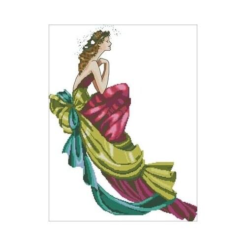 25-MD-112 Counted Cross Stitch 11CT 14CT 18CT Cross Stitch Kits Embroidery Needlework Sets