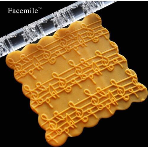 Fondant Cookie Decorating tools Acrylic Rolling Pin for Cake Art Color Transparent 51019 Gift