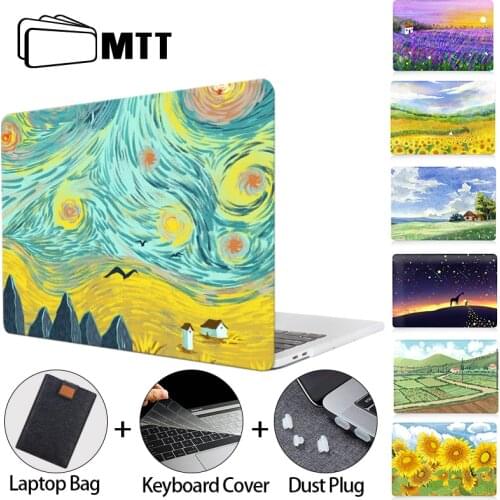 MTT For Macbook Pro 13 Case M1 A2337 2020 2019 Laptop Sleeve Cover For Apple Mac book Pro Air 11 12 13 15 16 & Keyboard Cover