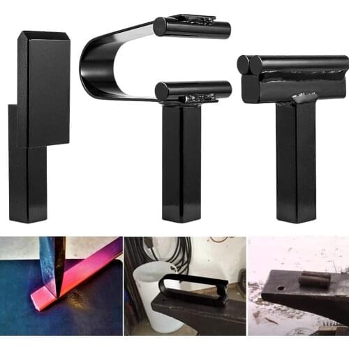 Chuang Qian 3/4 Inch Anvil Hardy Tool Hot Cut Creasing Stake and Spring Fuller