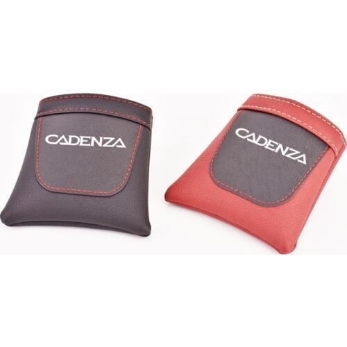 Pu Leather Bag Clip on Air Outlet Car Air Vent Stow Tidy Storage Car Phone Holder For Kia Cadenza