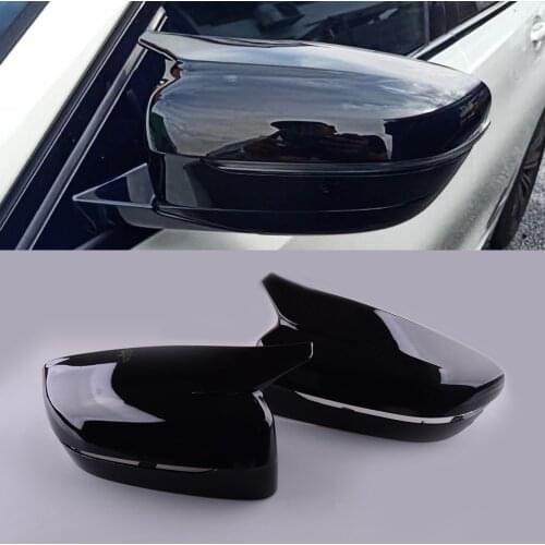 2pcs Side Wing Rearview Mirror Cap Covers Fit For BMW 3 6 7 8 Series G20 G21 G30 G31 G38 51167422720 51167422719 Left Hand Drive