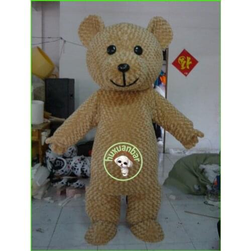 Teddy Bear Mascot Costume Suits Cosplay Party Game Dress Outfits Carnival Halloween Interesting Funny Cartoon Character Clothing