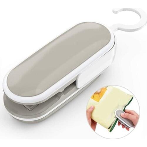 2 Pcs Mini Bag Sealer,Portable Heat Vacuum Sealers Sealer, 2 in 1 Heat Seal and Cutter Mini Food Sealer for Food Storage