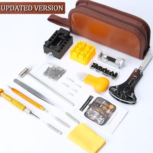 Watchmaker Watch Repair Tool Kit Watch Link Pin Remover Case Opener Spring Bar Horlogemaker Gereedschap Repair Tools Set