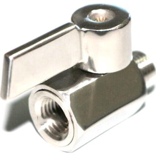 New Mini Ball Valve 1/4" 304 Stainless Steel NPT Female X Male 90 Degree Rotation Shut-off