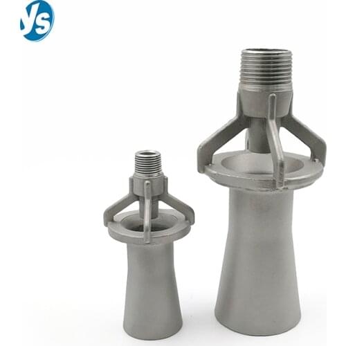 1/4" BSPT Stainless steel 316 eductor venturi nozzle, epoxy industrial mixed jet venturi nozzle 3/8" ,1/2" ,3/4" 1" ,1-1/2"