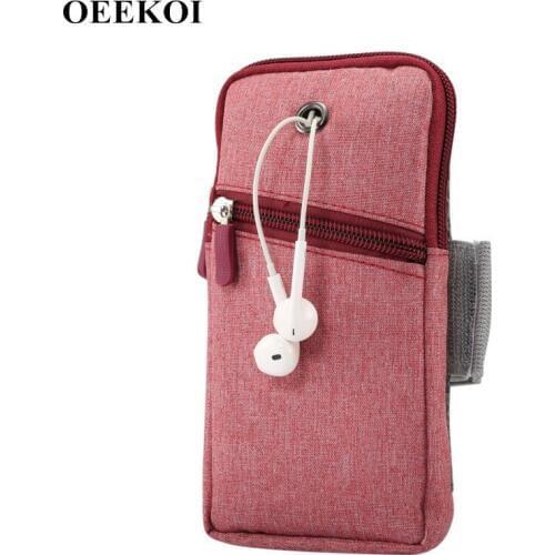 OEEKOI Universal Outdoor Sports Armband Phone Bag for iPhone 11 Pro Max/11/Xs Max/XR/8 Plus/7 Plus/6s Plus/6 Plus