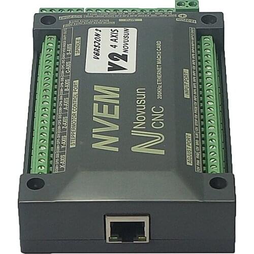 CNC NVEM Mach3 Control Card 200KHz Ethernet Port 6 Axis