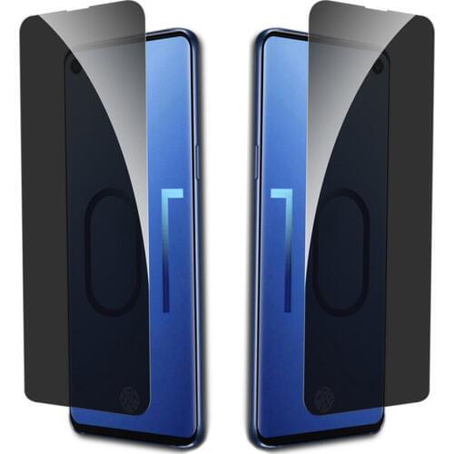 Full Cover Premium Tempered Glass For Samsung Galaxy S10 S10 Plus Privacy Anti-S py Screen Protector Film