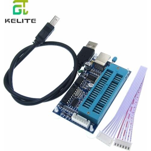 5pcs 100% Work PIC Microcontroller USB Automatic Programming Programmer K150 + ICSP Cable