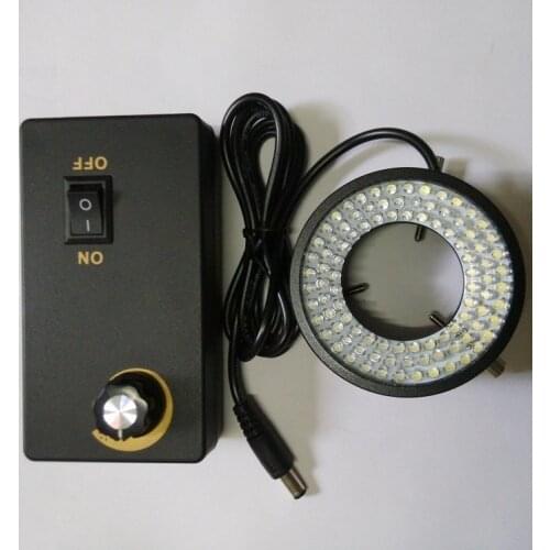 Industrial CCD vision light source microscope ring LED lamp machine vision light source inner diameter 50 mm 96 grain lamp