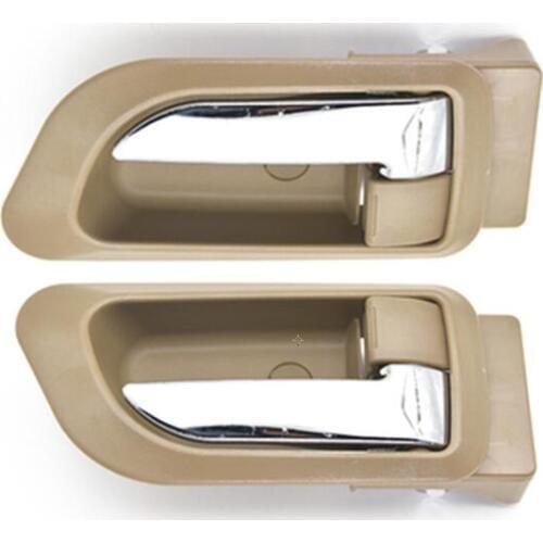 2PCS brown INSIDE DOOR HANDLE FOR Great Wall haval hover H3 H5 2010-2013 inside Handle car handle door knob