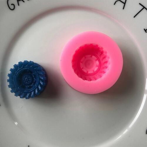 Medium Wheel Fondant Silicone Mold Mobile Phone mould XGY-55